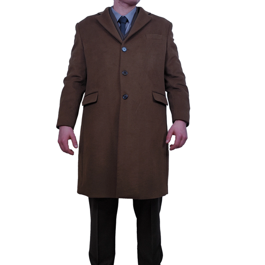 Wintermantel aus dicker Wolle