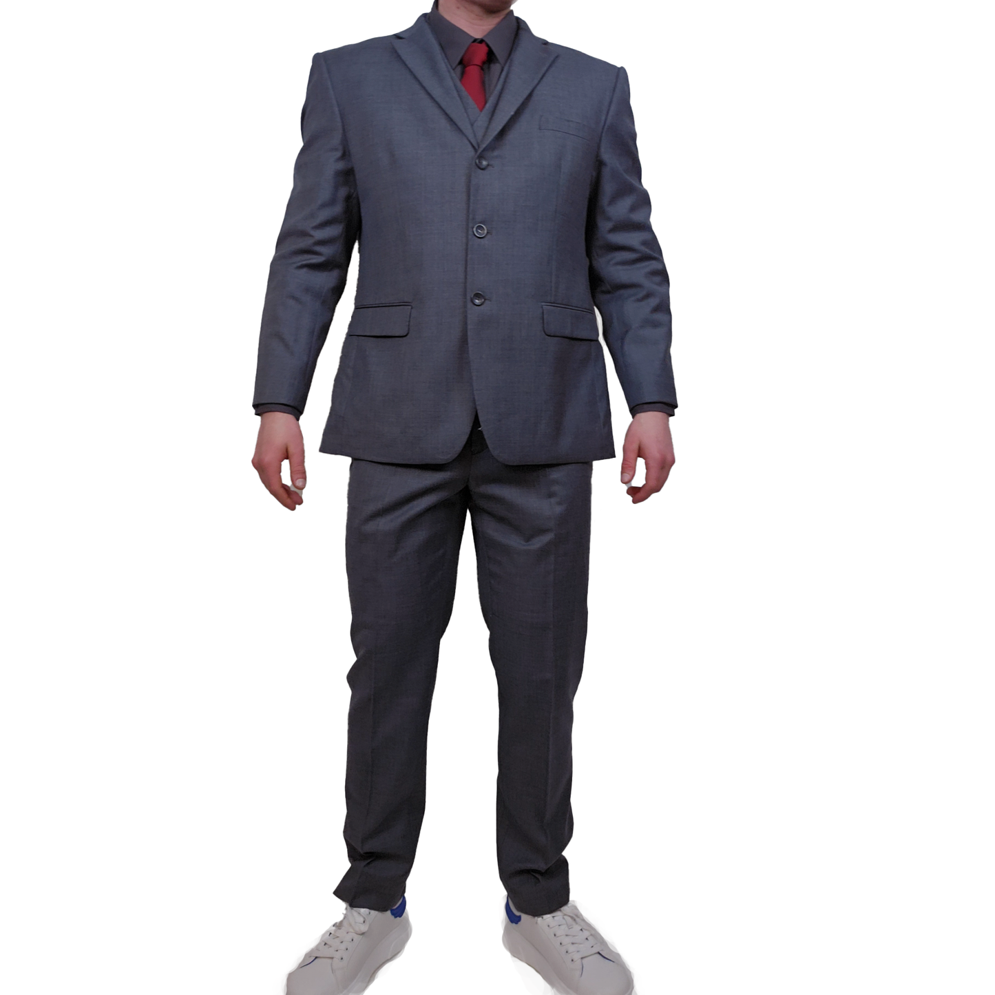 3-Teiler V1 (Hose + Weste + Sakko) aus Wolle