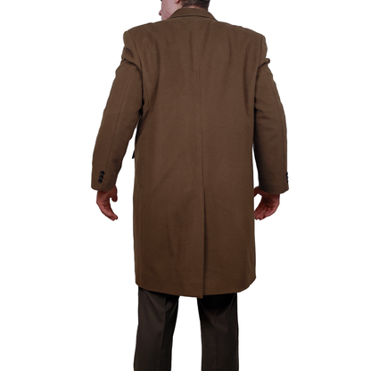 Wintermantel aus dicker Wolle