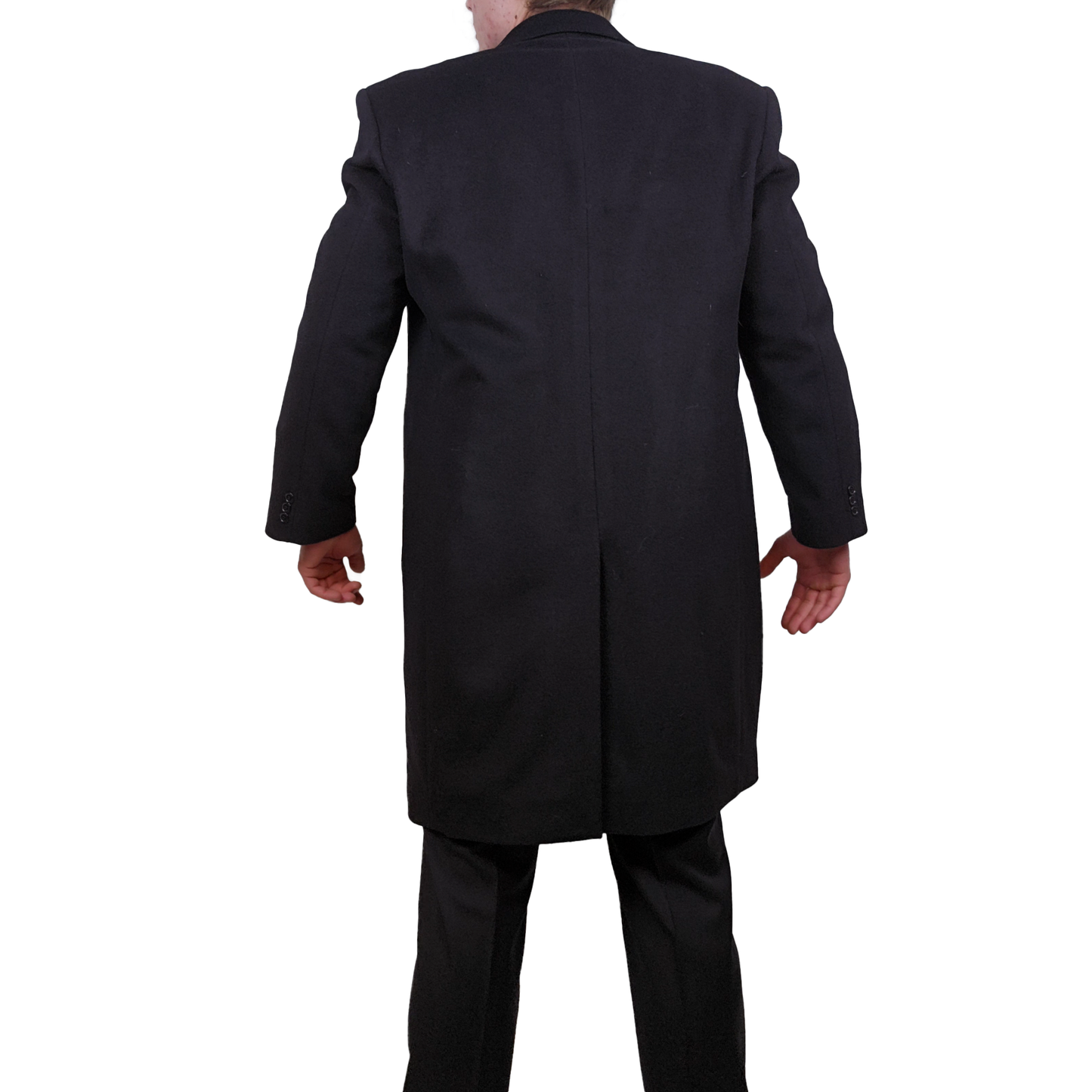 Wintermantel aus dicker Wolle